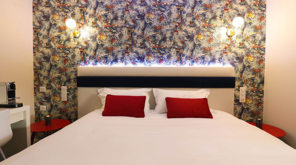 Chambres confort deluxe cosy - Hôtel 3 étoiles Rennes