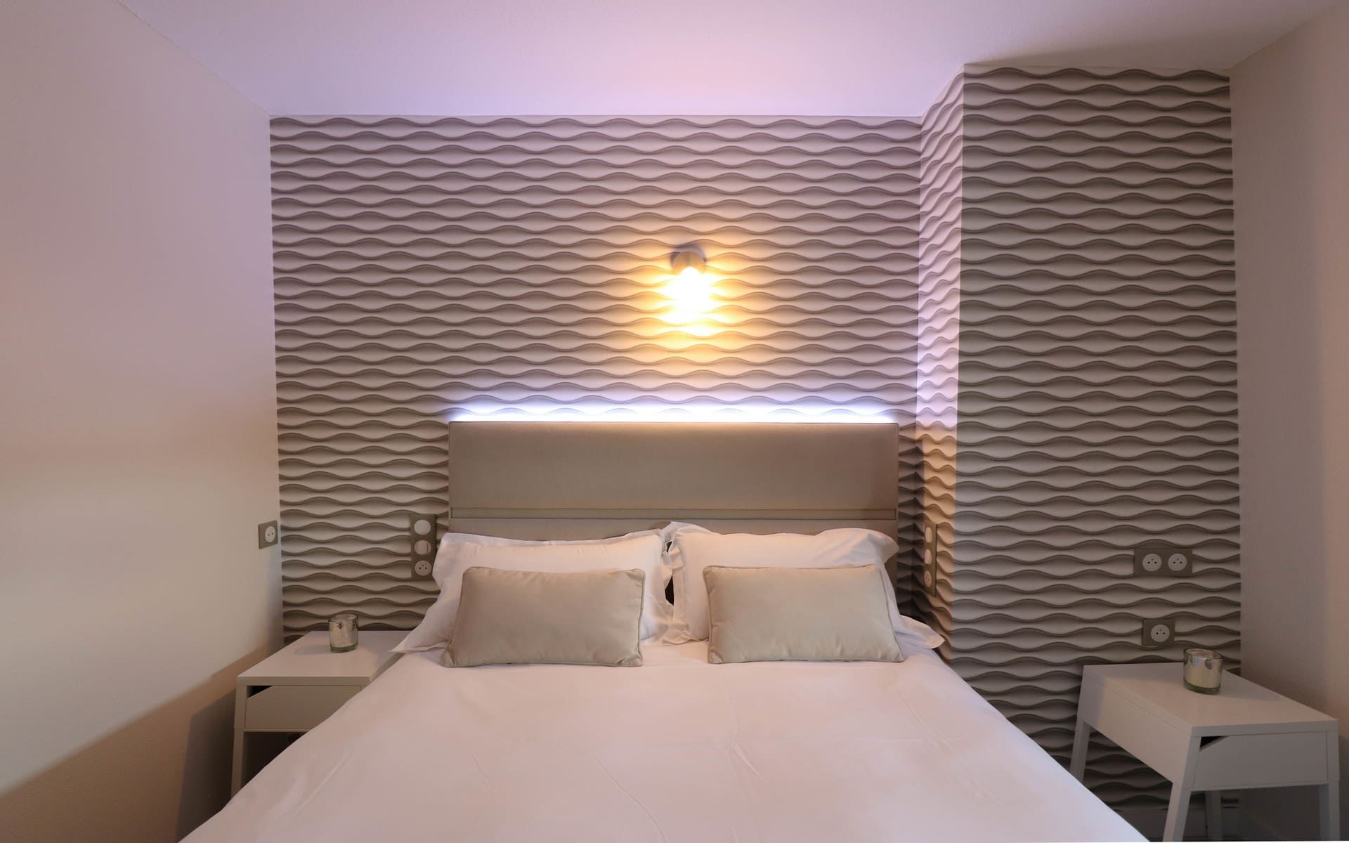 Chambres cosy design - Hôtel 3 étoiles Rennes aéroport